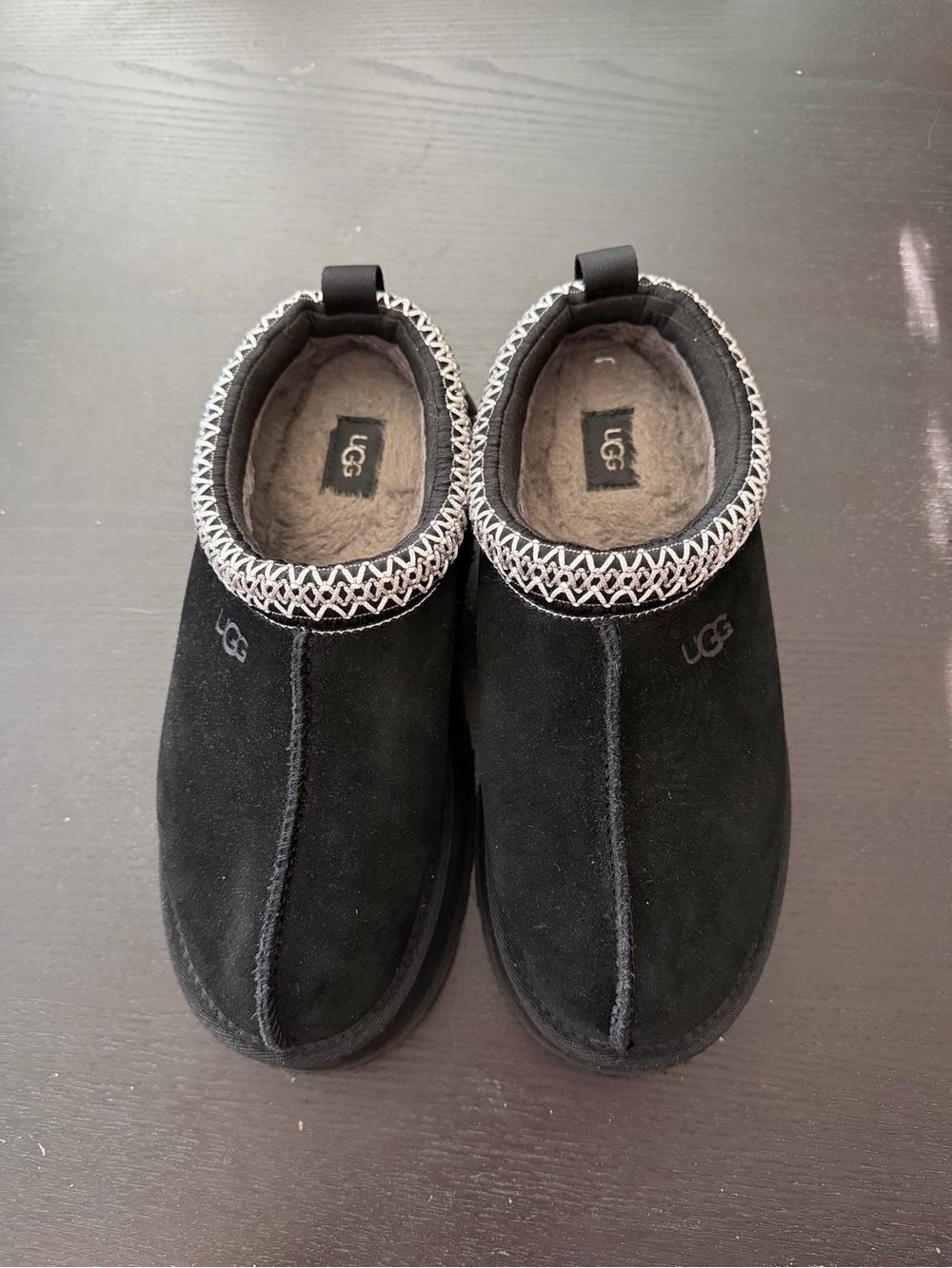 UGG Tazz II Platform Slip-On Clog - Black - Picture 3 of 5